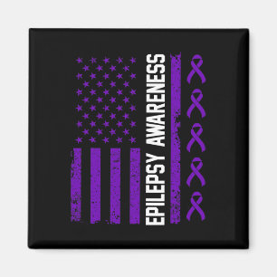 Epilepsy Awareness Epileptic Warrior Survivor 29  Magnet