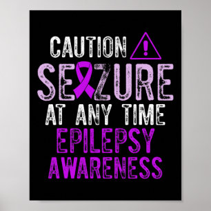 Epilepsy Awareness Epileptic Warrior Survivor 5  Poster