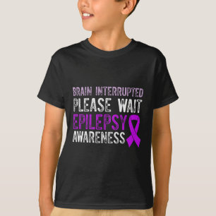 Epilepsy Awareness Epileptic Warrior Survivor 9 T-Shirt