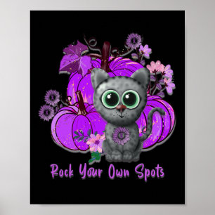 Epilepsy Awareness For November Cute Cat  Poster