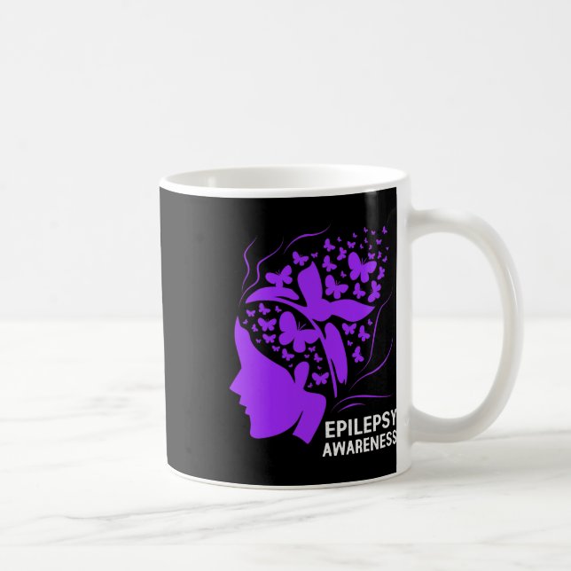 Epilepsy Awareness For Women  Coffee Mug (Right)