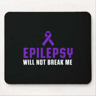 Epilepsy Awareness Fun Therapists Epileptic Warrio Mouse Mat