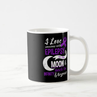 Epilepsy Awareness  - Love Son Mum Dad Daughter Te Coffee Mug