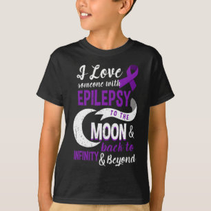 Epilepsy Awareness - Love Son Mum Dad Daughter Tee