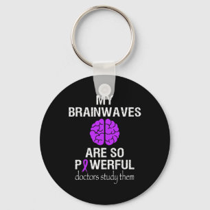 Epilepsy Awareness Month Brainwaves Are So Powerfu Key Ring