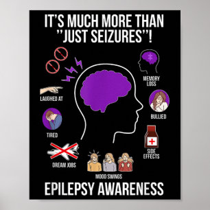 Epilepsy Awareness Month Epilepsy Warrior Poster