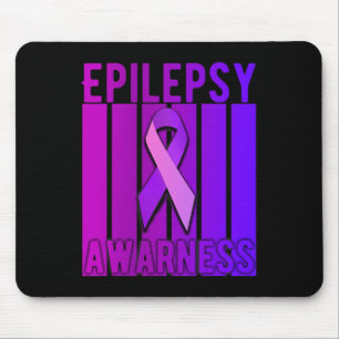 Epilepsy Awareness Month In November We Wear Purpl Mouse Mat