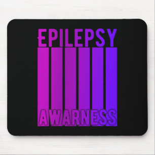 Epilepsy Awareness Month In November We Wear Purpl Mouse Mat