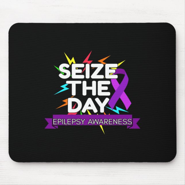 Epilepsy Awareness  Mouse Mat (Front)