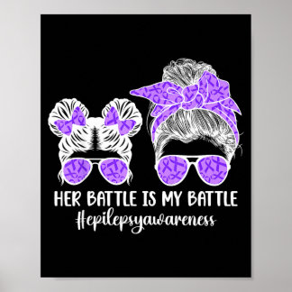 Epilepsy Awareness Proud Epilepsy Mum Of An Poster