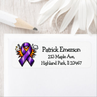 Epilepsy Awareness | Purple Awareness Ribbon