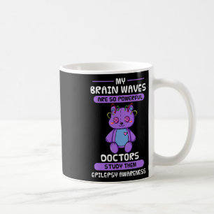 Epilepsy Awareness Purple Epileptic Brain Epilepsi Coffee Mug