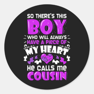 Epilepsy Awareness Purple Ribbon - Epileptic Suppo Classic Round Sticker
