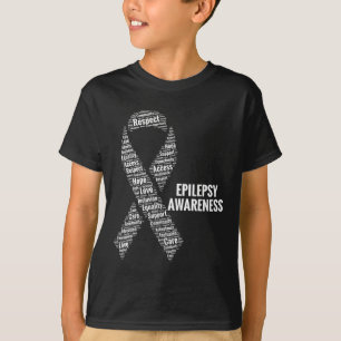Epilepsy Awareness Respect Care Advocacy Equality T-Shirt