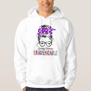 Epilepsy Awareness Ribbon Support Gifts Hoodie
