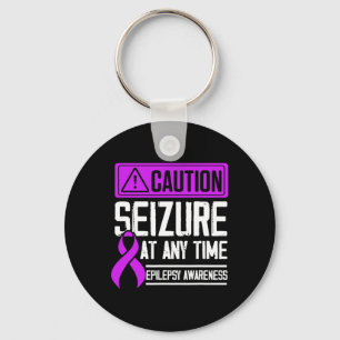 Epilepsy Awareness Seizure Epileptic Warrior Survi Key Ring