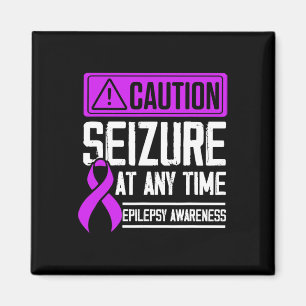 Epilepsy Awareness Seizure Epileptic Warrior Survi Magnet