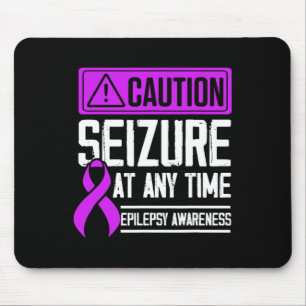 Epilepsy Awareness Seizure Epileptic Warrior Survi Mouse Mat