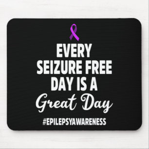 Epilepsy Awareness Seizure Free Epileptic Warrior Mouse Mat
