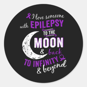Epilepsy Awareness Shirts - Epilepsy Awareness Pro Classic Round Sticker