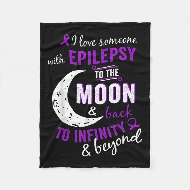 Epilepsy Awareness Shirts - Epilepsy Awareness Pro Fleece Blanket (Front)