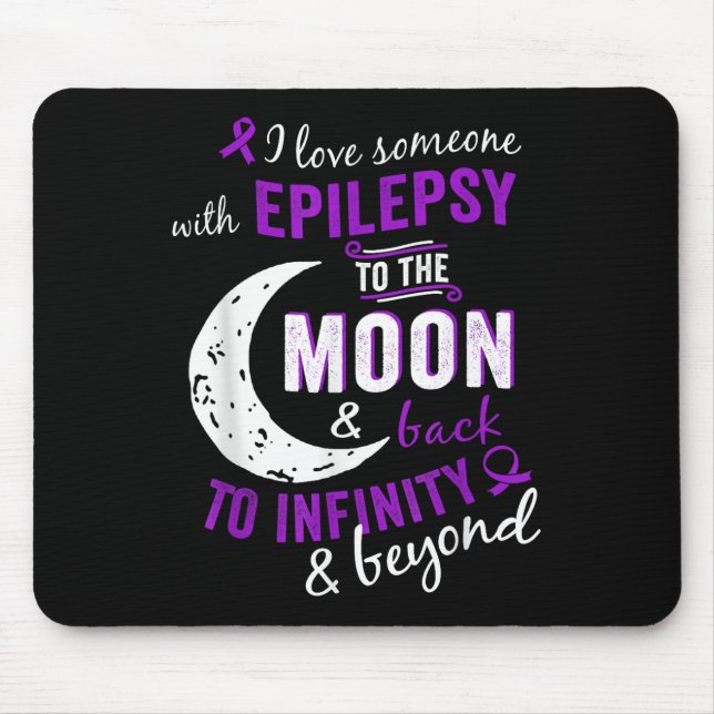 Epilepsy Awareness Shirts - Epilepsy Awareness Pro Mouse Mat (Front)