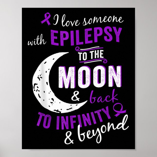Epilepsy Awareness Shirts - Epilepsy Awareness Pro Poster (Front)
