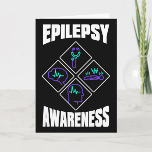 Epilepsy Awareness Specialise Epileptic Warrior Su Card