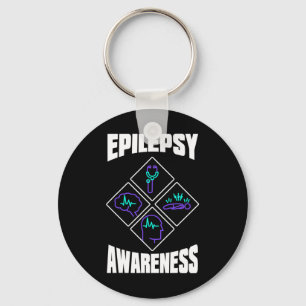 Epilepsy Awareness Specialise Epileptic Warrior Su Key Ring