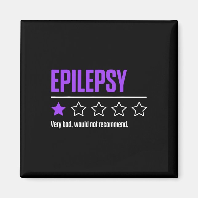 Epilepsy Awareness Succeed Epileptic Warrior Survi Magnet (Front)