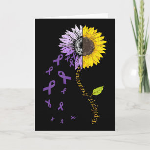 Epilepsy Awareness Sunflower Card