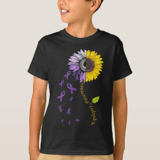 Epilepsy Awareness Sunflower T-Shirt