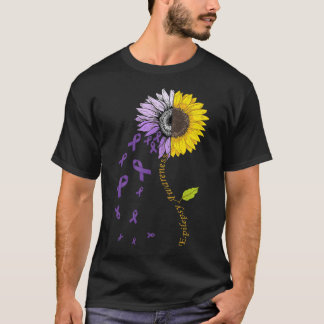Epilepsy Awareness Sunflower T-Shirt