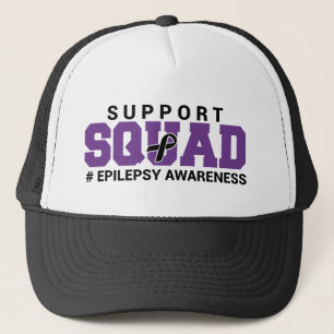 Epilepsy Awareness Support Squad Trucker Hat