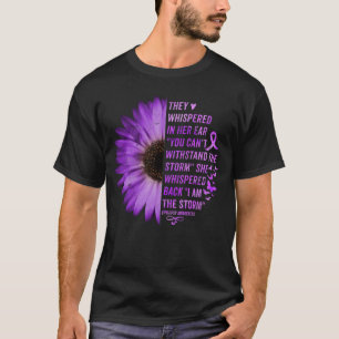 Epilepsy Awareness They Whispered In Her Ear T-Shirt