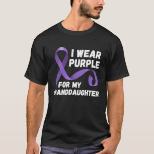 Epilepsy Awareness Wear Purple Ribbon Epilepsy Sup T-Shirt