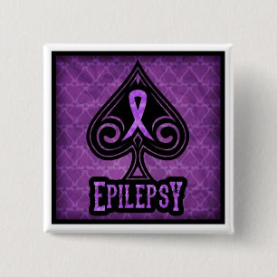 Epilepsy - Button - Spades