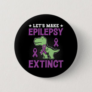 Epilepsy Disorder Awareness Lets Make Epilepsy Ext 6 Cm Round Badge