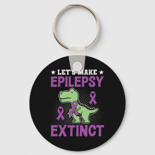Epilepsy Disorder Awareness Lets Make Epilepsy Ext Key Ring