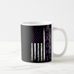 Epilepsy Fighter Usa Flag - Fight Epilepsy Awarene Coffee Mug