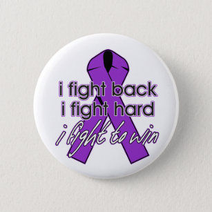 Epilepsy I Fight Back 6 Cm Round Badge