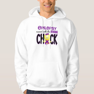 Epilepsy Messed With The Wrong Chick Hoodie