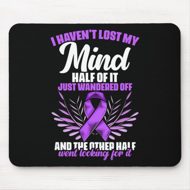 Epilepsy Mind - Epilepsy Survivor Epilepsy Awarene Mouse Mat (Front)