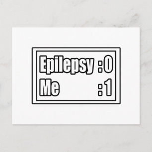 Epilepsy Scoreboard Postcard