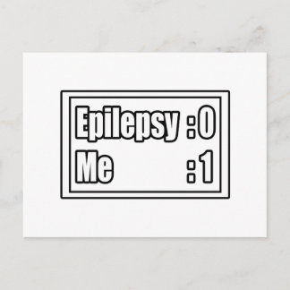 Epilepsy Scoreboard Postcard