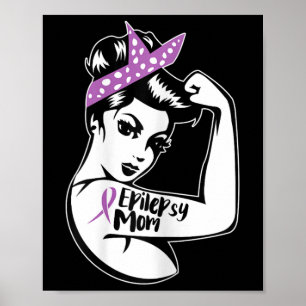 Epilepsy Support - Epileptic Awareness Epilepsy Mo Poster