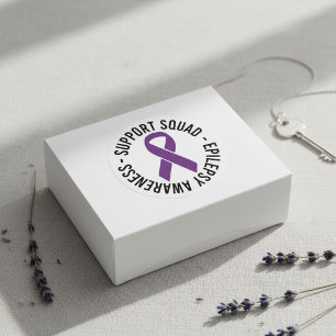 Epilepsy Support Squad Awareness Gift Classic Round Sticker