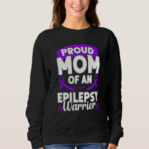 Epilepsy Support Warrior Epilepsy Awareness Month Sweatshirt