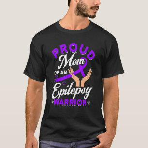 Epilepsy Support Warrior Epilepsy Awareness Month T-Shirt