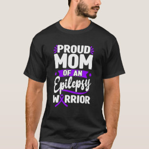 Epilepsy Support Warrior Epilepsy Awareness Month T-Shirt